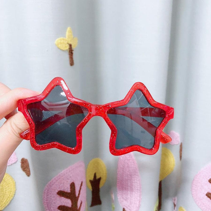 Children's cool Frame Sunglasses five pointed star