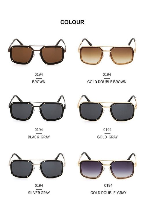 2023 New Retro Trendy Square Sunglasses