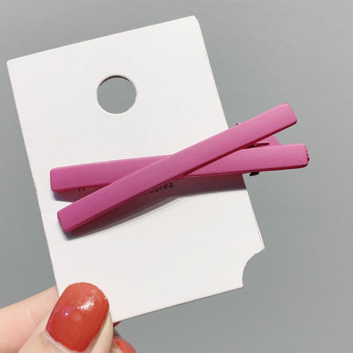 （3PCS）Cross Scrub Hair Clips