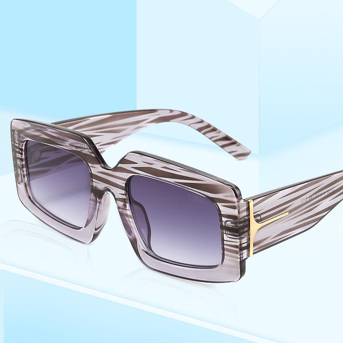 T-box Sunglasses stripe RETRO SUNGLASSES