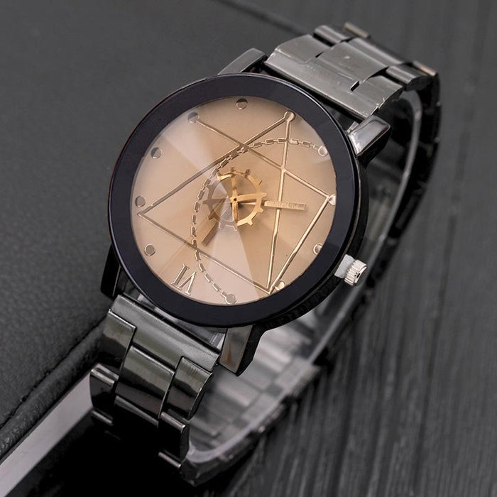Fashion Stainless Steel Watch for Man Quartz Wrist Watch