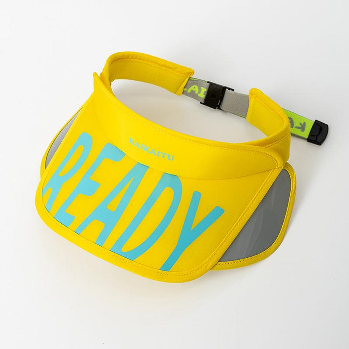 Summer RAEDY Letter Print Children's Wide Brim Empty Top Hat