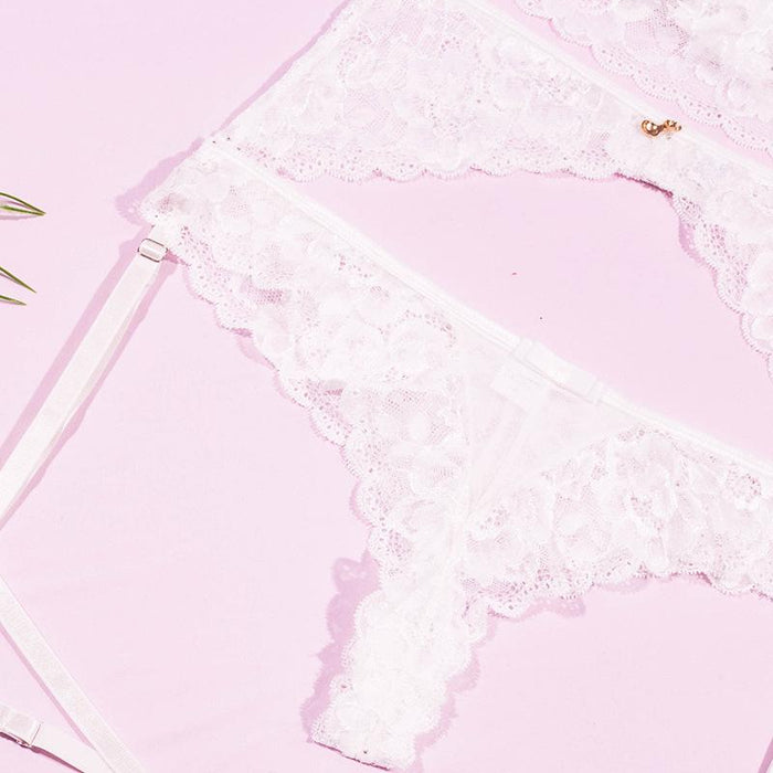 Spring/Summer Sexy Lingerie Ladies Lace Underwear Set