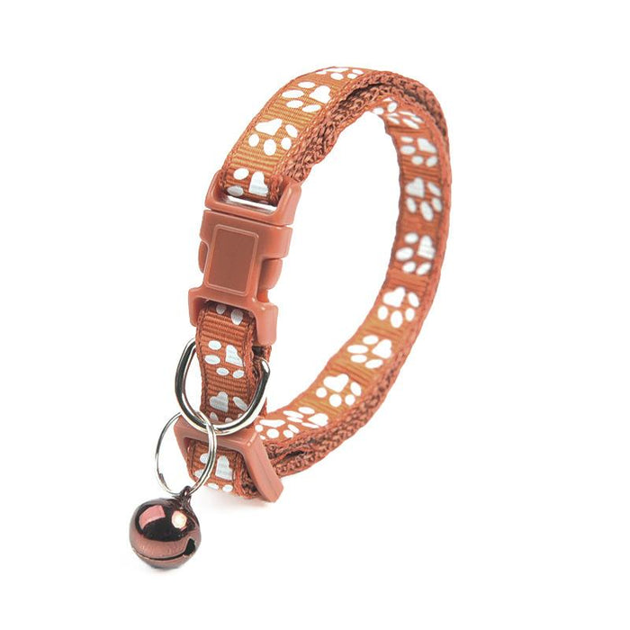 Adjustable pet collar for small dogs and cats