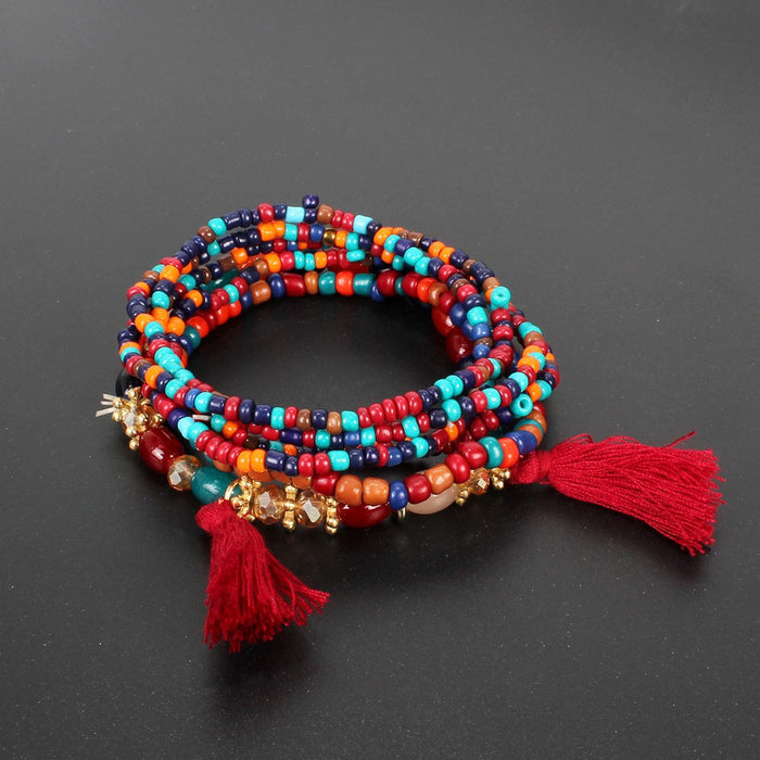 Bohemian Style Multi-layer Tassel Bracelet Accessories
