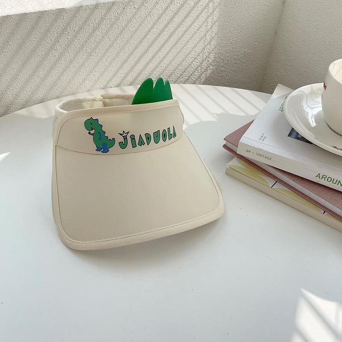 Summer Cute Cat Ears Children‘s Wide Brim Sun Hat