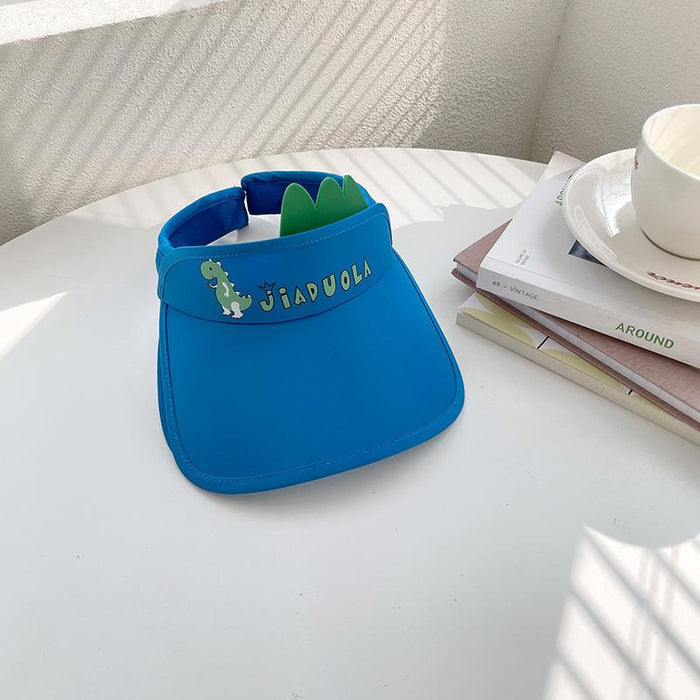 Summer Cute Cat Ears Children‘s Wide Brim Sun Hat