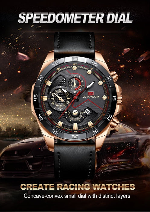 Classic Business Watches Quartz Watch Luxury Men Wrist Watch Stainless Steel Waterproof Wristwatch