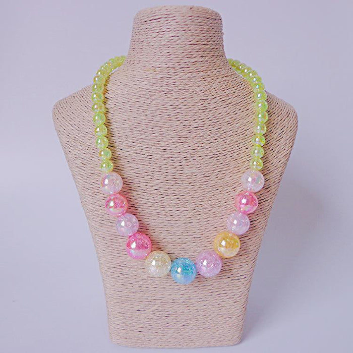 Girls' Colored Beaded Jewelry