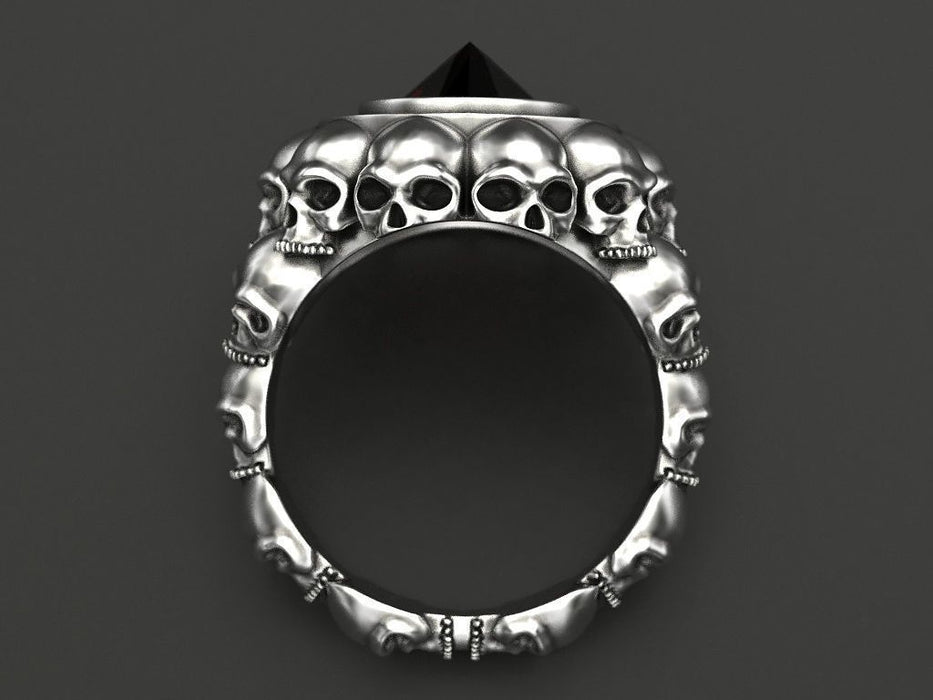 Creative Punk Rock Skull Ring