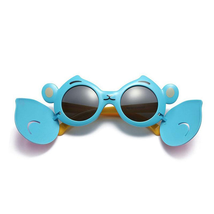 Fashion Little Peach Funny Children's Silicone Sunglasses