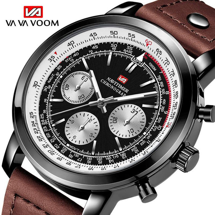 Movement Men Wristwatch Pilot Blackbird Chronograph Fashion Watch Brand Luxury Sports Watches