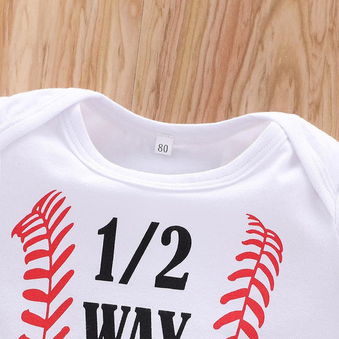 Summer Alphabet Baby Jumpsuit