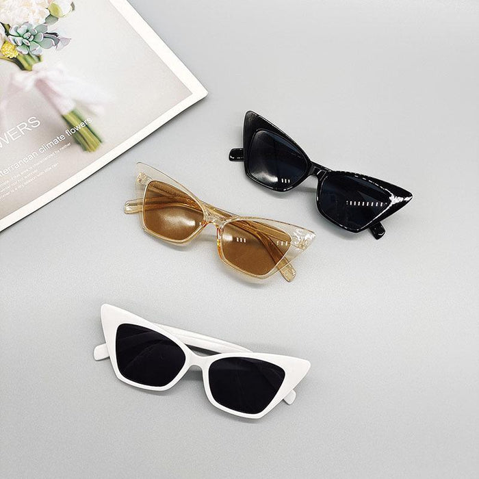 Vintage Fashion Simple Style Cat Eye Sunglasses