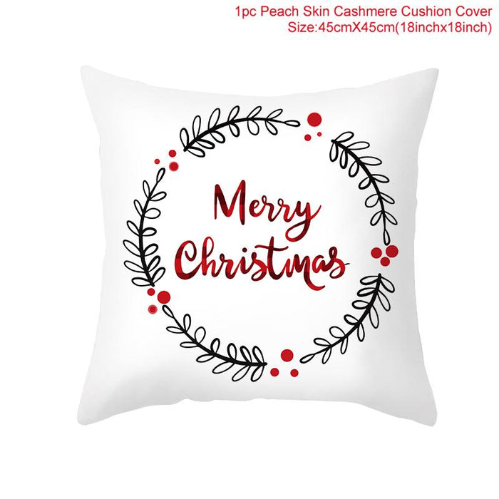 45cm Cushion Cover Christmas Decoration