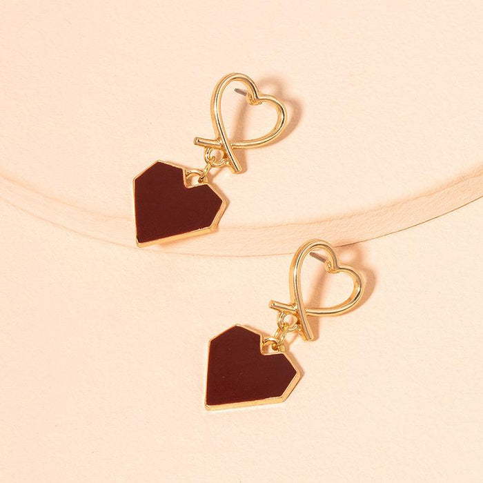 New Personality Asymmetrical Note Women's Earrings