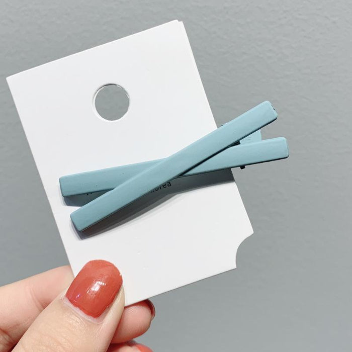 （3PCS）Cross Scrub Hair Clips