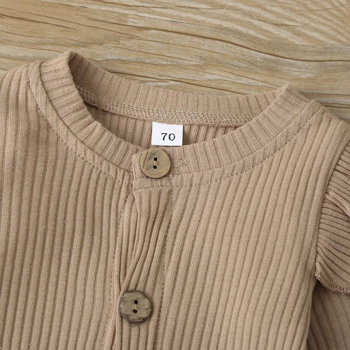 Long Sleeve Baby Girls' Jumpsuit