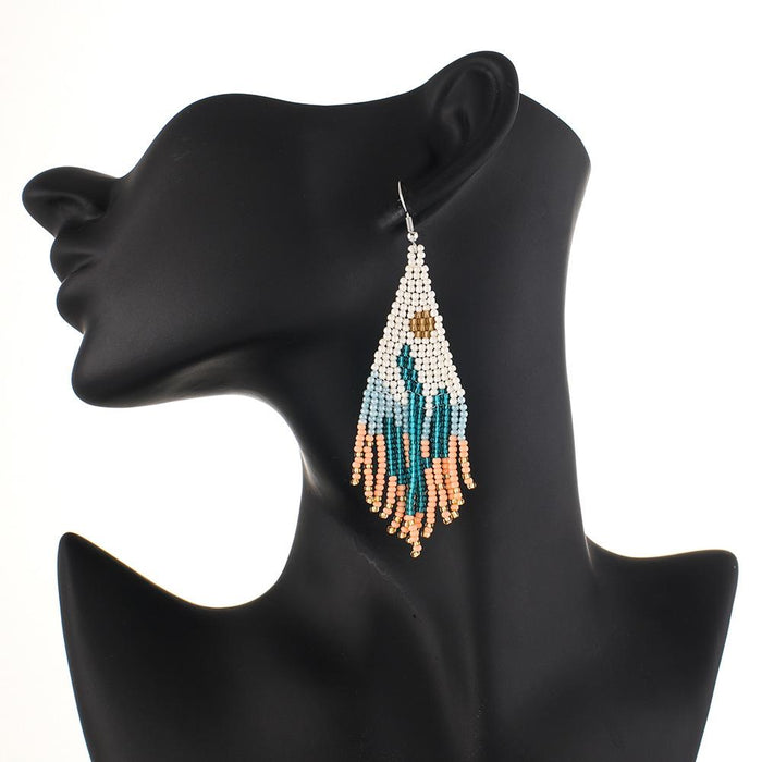 Colorful Niche Ethnic Style Handmade Earring