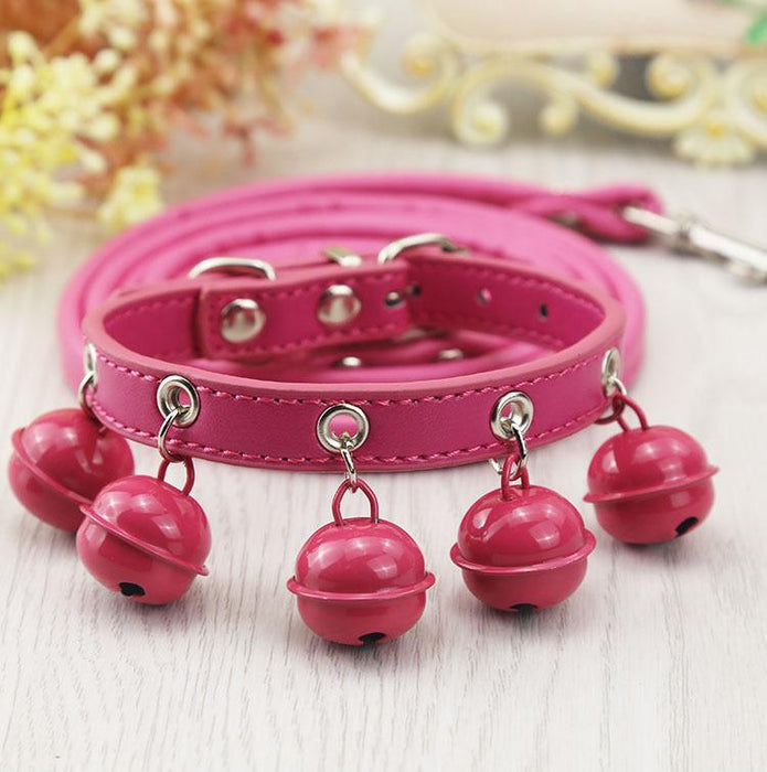 Bells Cartoon Small Dog Collar