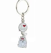 Creative Cartoon Pet Pendant Keychain