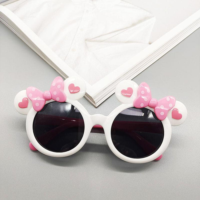 UV400 UV Proof Cartoon Round Frame Children's Sunglasses