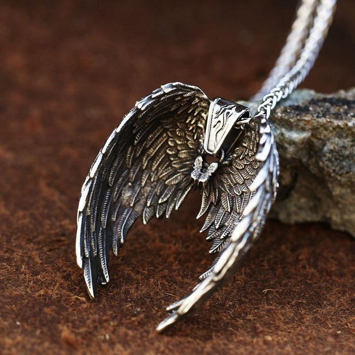 Stainless Steel Angel Wings Jewelry (Only Pendant, No Necklaces)