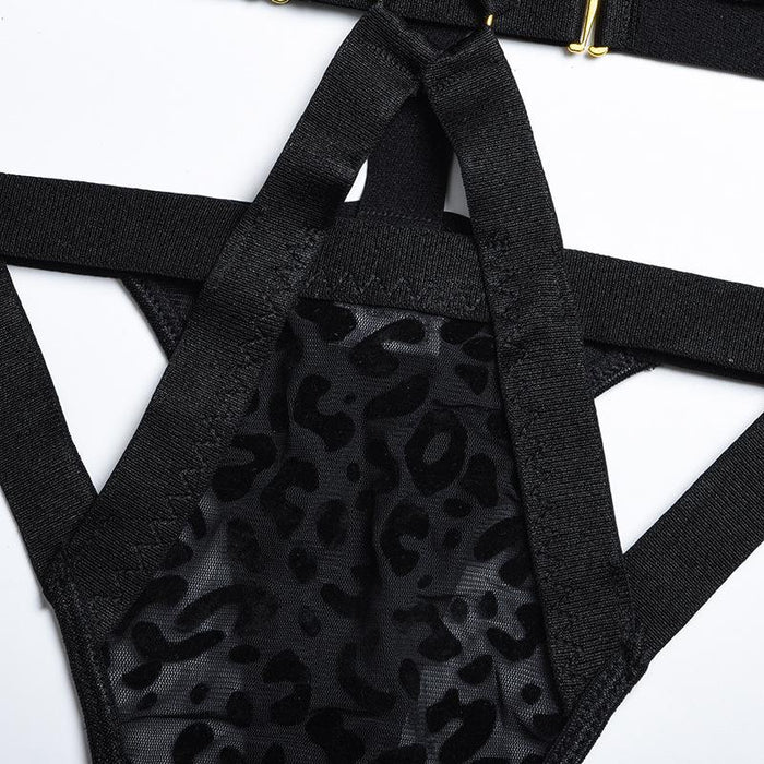 Women's Halter Underwear Sexy One-piece Lingerie Bodysuit