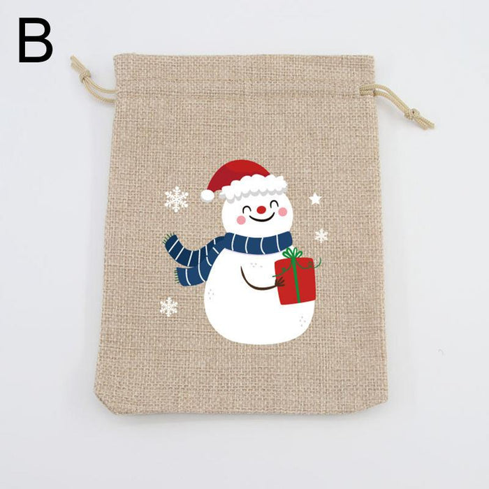 10 Pcs/Lot High Quality Natural Linen Storage