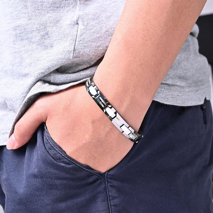 Men's Tungsten Steel Bracelet Jewelry