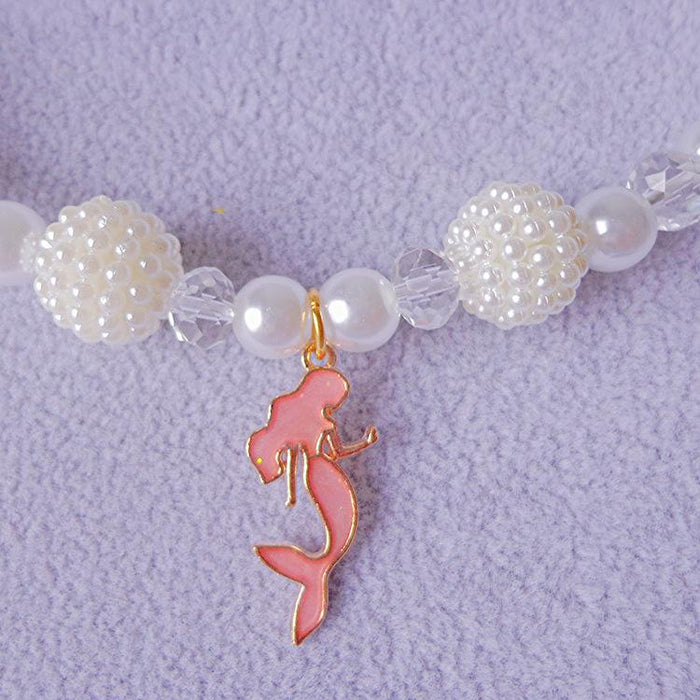 Children's Pearl Necklace Bracelet Set Underwater World Series