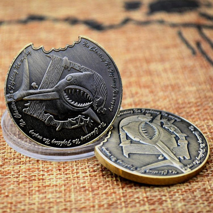 Shark collectible coins Commemorative Coins