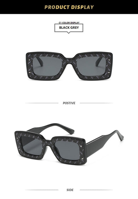 Personalized contrast box Sunglasses