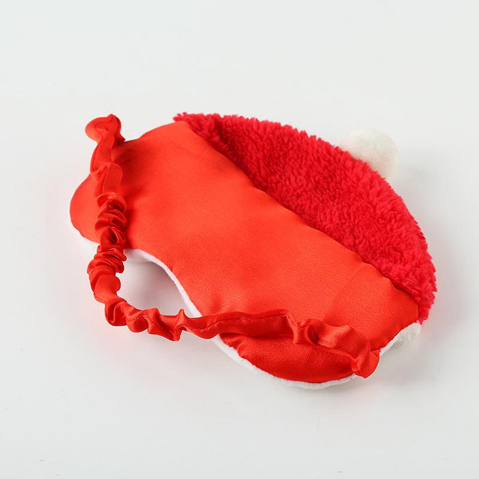 Cute Three-dimensional Cartoon Plush Sleep Shading Eye Mask