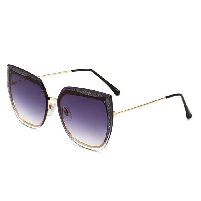 Cat's Eye Sunglasses Women's metal