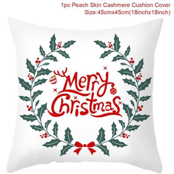 45cm Cushion Cover Christmas Decoration