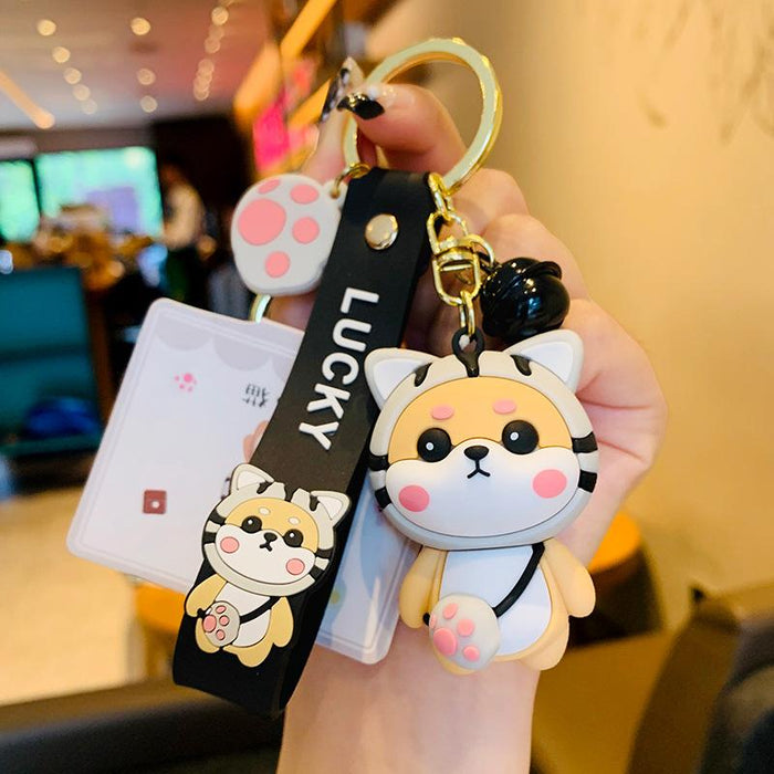 Cute Trendy Shiba Inu Doll Pendant Keychain