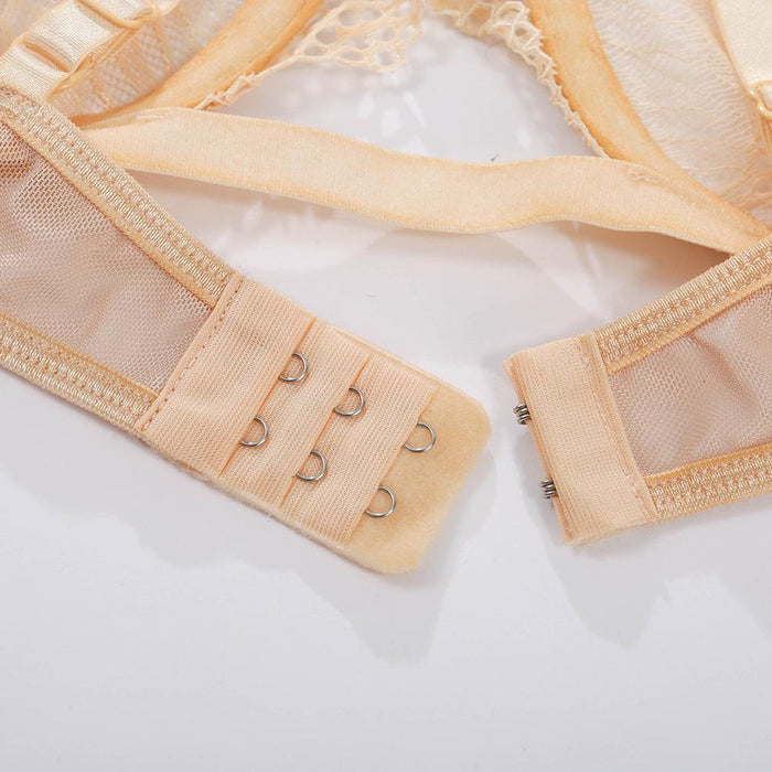 Women's Sexy Lace Underwire Lingerie Underwear Set