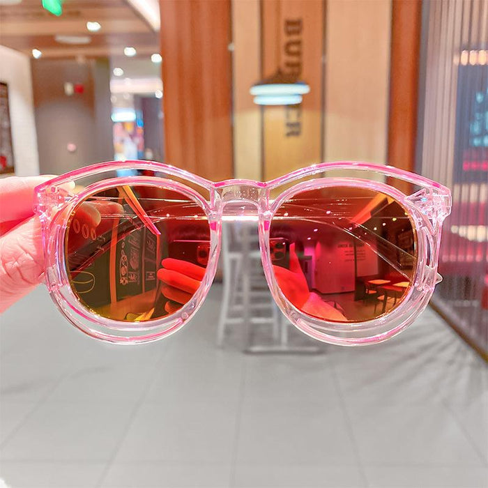 Children's Sunglasses Sun Shading round frame polarizer