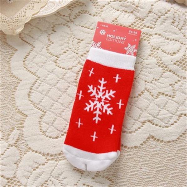 Children Cotton Boys Girls Warm Christmas Socks