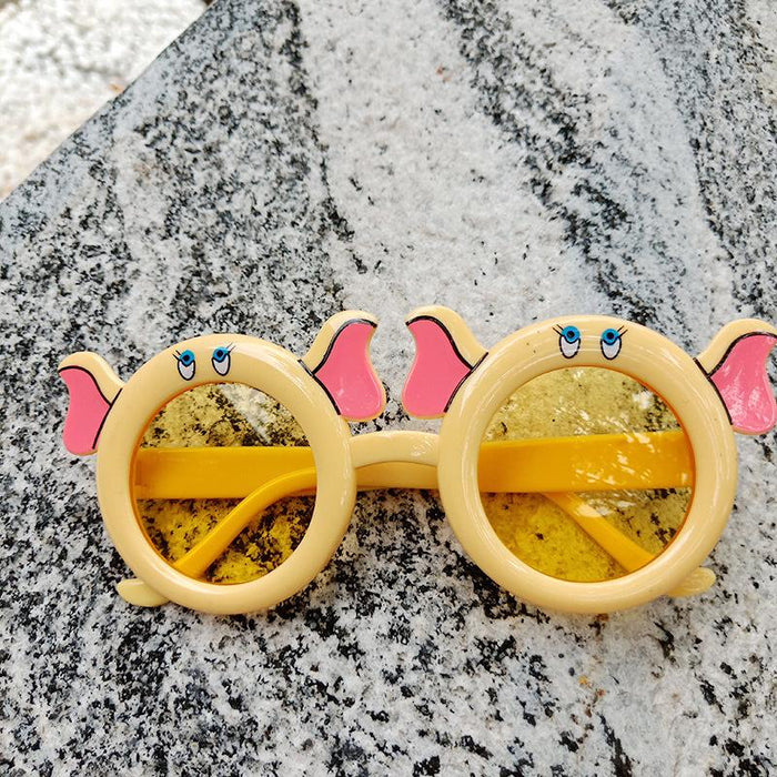 Children's Fashion Cute Cartoon Elephant UV400 Sunglasses