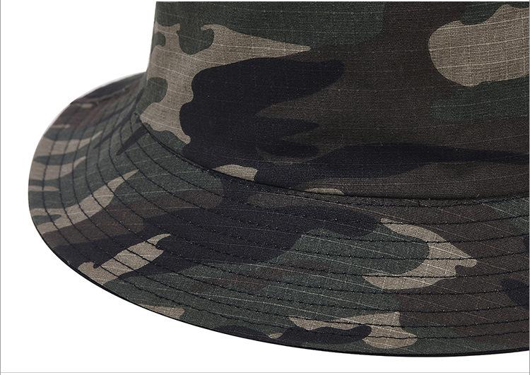 New Camouflage Fisherman's Hat Cotton Sun Visor