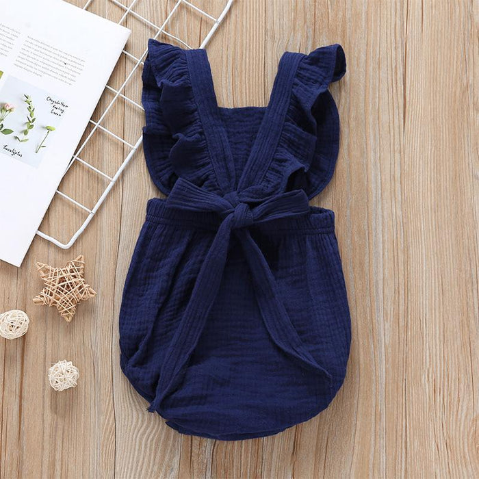 Summer Baby Princess Sleeveless Jumpsuit