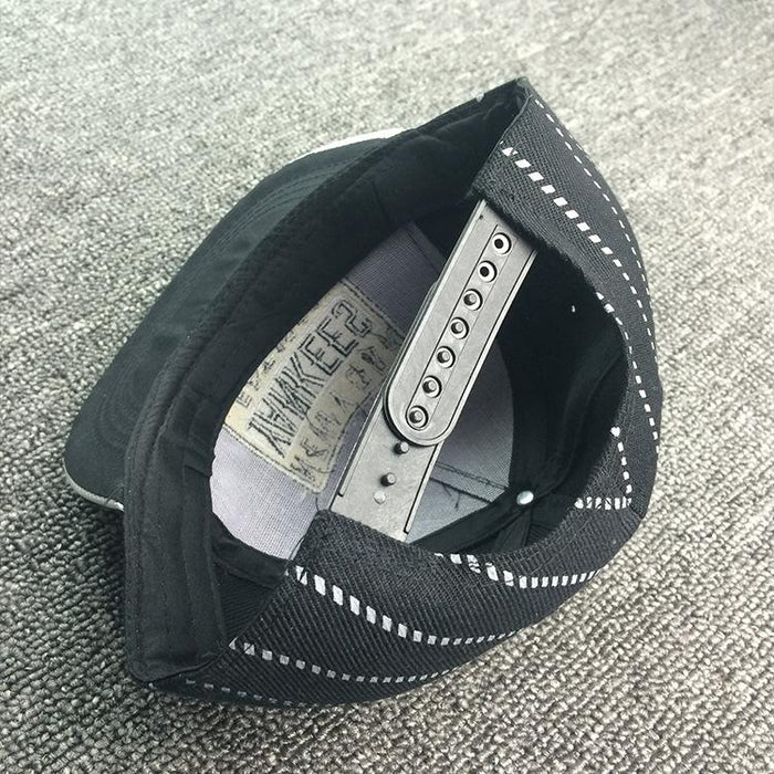 Children's Trendy Striped Embroidered NEW YOR Baseball Cap