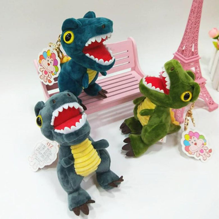 Cartoon Little Dinosaur Pendant Keychain