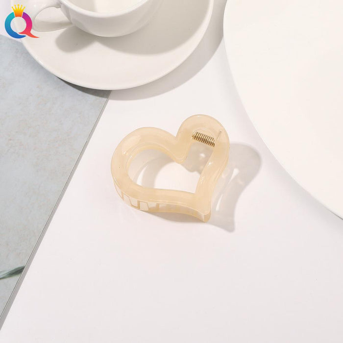 Vintage Hair Accessory Plastic Grab Clip
