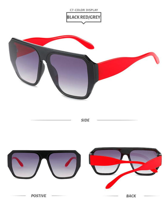 Contrast Sunglasses square frame