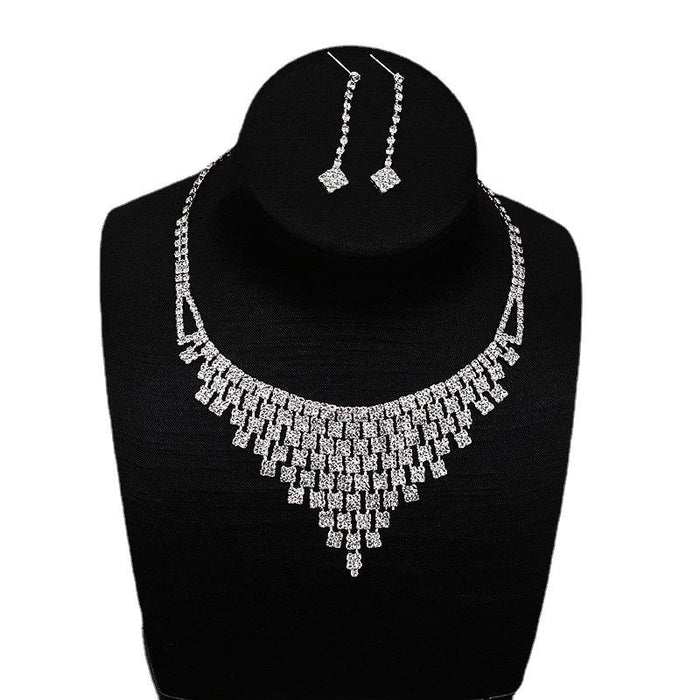 New Ladies Jewelry Necklace Earrings Set