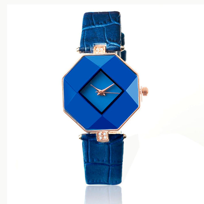 New Quartz Leather Watch Women Fashion Wristwatch