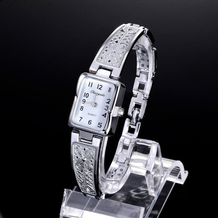 Gold/Silver Women Vintage Watches Elegant Quartz WristWatches